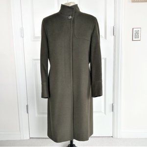 ITALIAN ANGORA & WOOL COAT (14) NEW CONDITION
